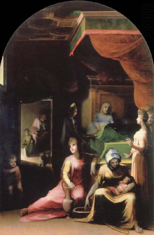 Domenico Beccafumi nativity of the virgin china oil painting image